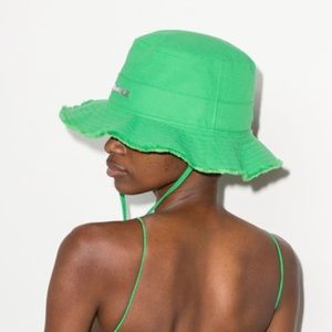 Jacquemus Green Bucket Hat